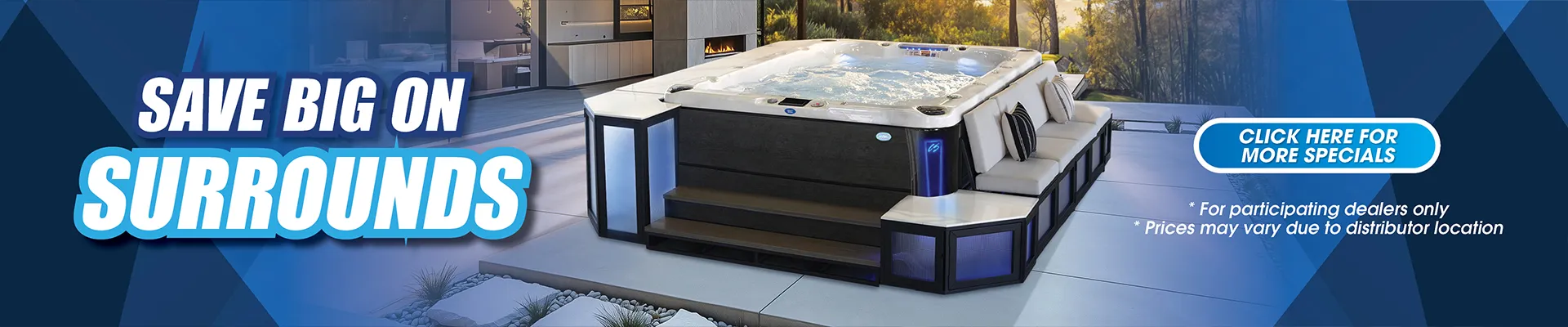 Calspas hot tub being used in a family setting - Waterloo