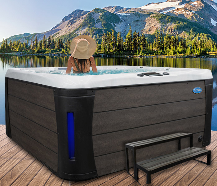 Calspas hot tub being used in a family setting - hot tubs spas for sale Waterloo